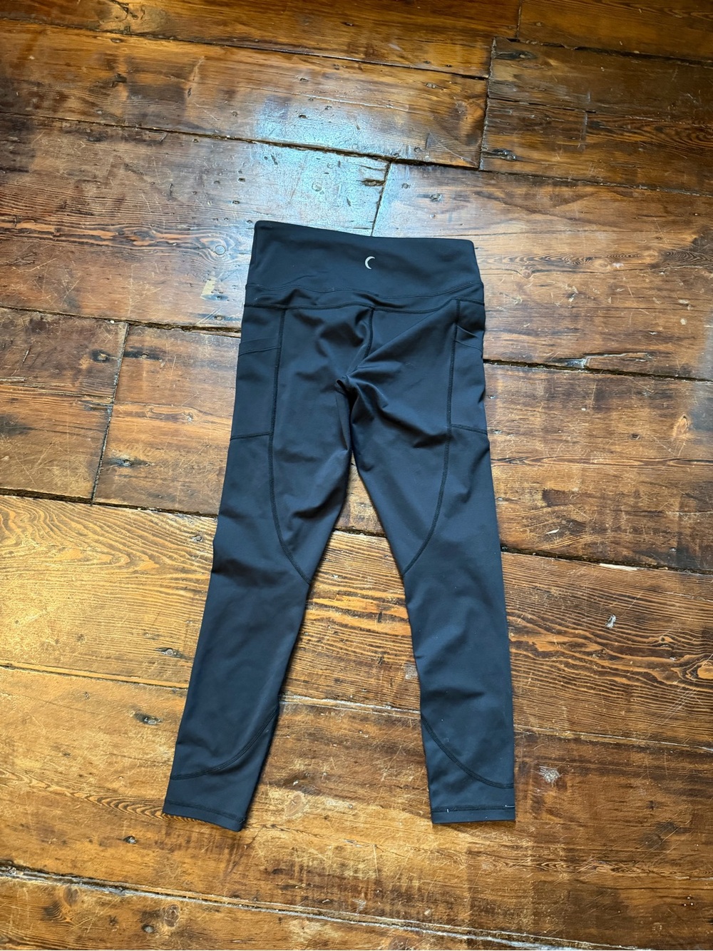 ZYIA Black Performance Leggings with Side Pockets